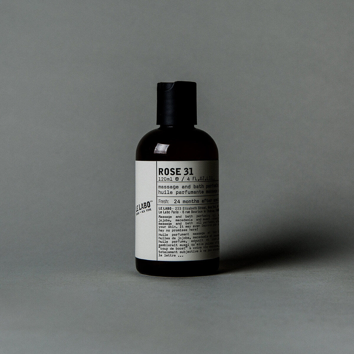 Le Labo Fragrances ROSE 31 | massage and bath perfuming oil