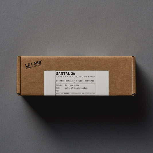 Le Labo Fragrances SANTAL 26 | concrete votives