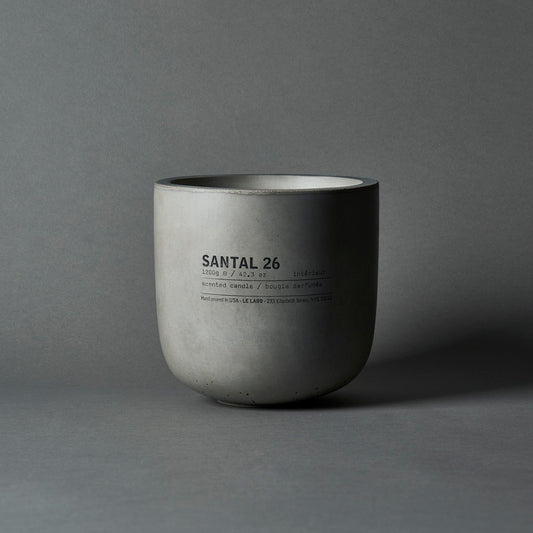 Le Labo Fragrances SANTAL 26 | large concrete candle