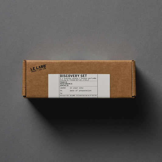 Le Labo Fragrances CANDLE DISCOVERY SET | glass votives