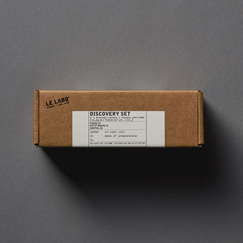 Le Labo Fragrances CANDLE DISCOVERY SET | glass votives