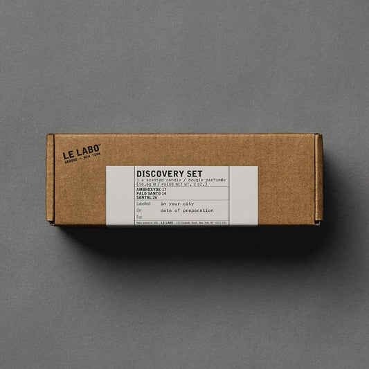 Le Labo Fragrances CANDLE DISCOVERY SET | glass votives