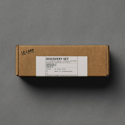 Le Labo Fragrances CANDLE DISCOVERY SET | glass votives