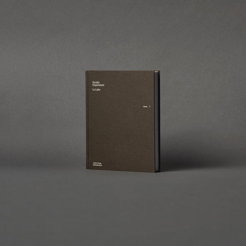 Le Labo Fragrances FACULTY DEPARTMENT X LE LABO | book