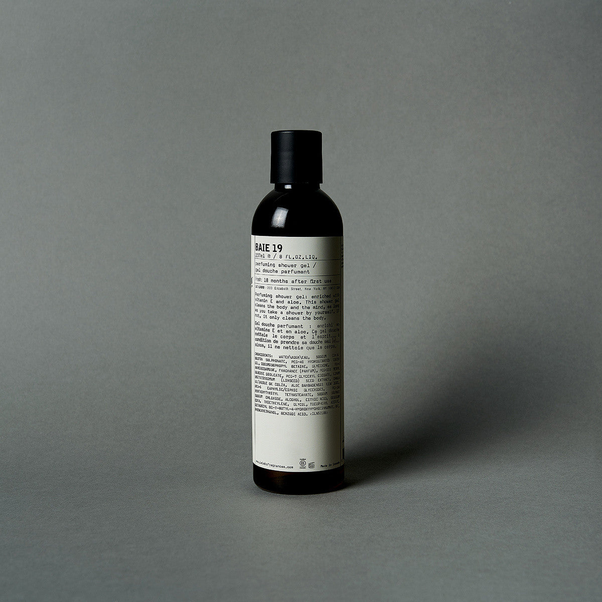 Le Labo Fragrances BAIE 19 | perfuming shower gel