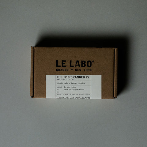 Le Labo Fragrances FLEUR D'ORANGER 27 | liquid balm