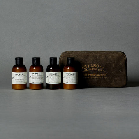 Le Labo Fragrances SANTAL 33 | body & hair travel set