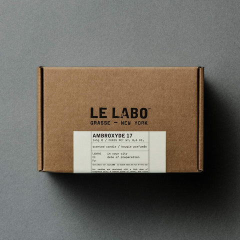 Le Labo Fragrances AMBROXYDE 17 | classic candle