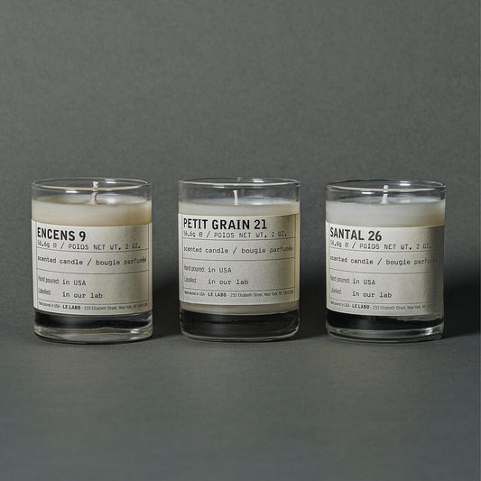 Le Labo Fragrances CANDLE DISCOVERY SET | glass votives
