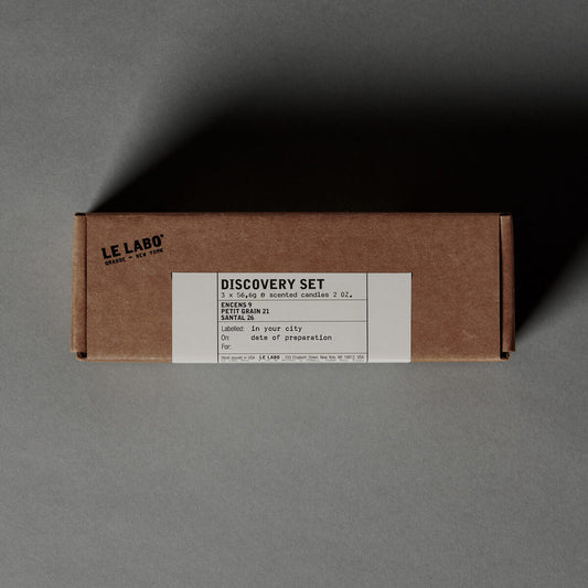 Le Labo Fragrances CANDLE DISCOVERY SET | glass votives