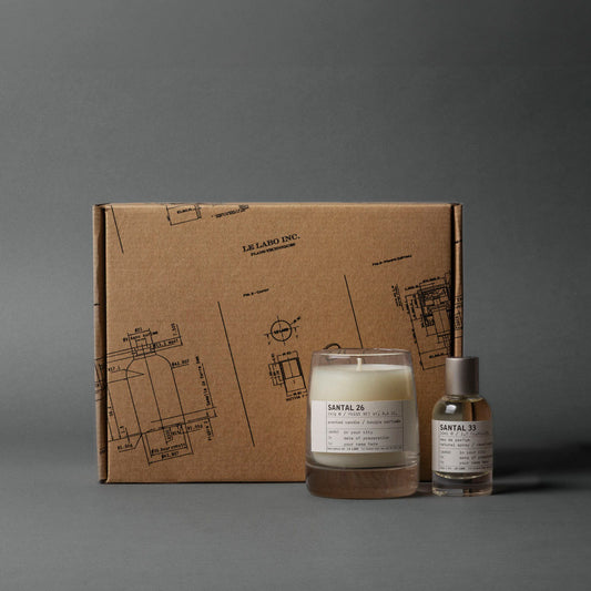 Le Labo Fragrances SANTAL 33 & SANTAL 26 GIFT SET | eau de parfum & classic candle