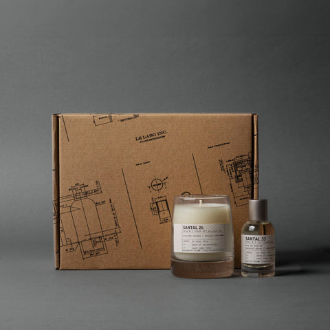 Le Labo Fragrances SANTAL 33 & SANTAL 26 GIFT SET | eau de parfum & classic candle