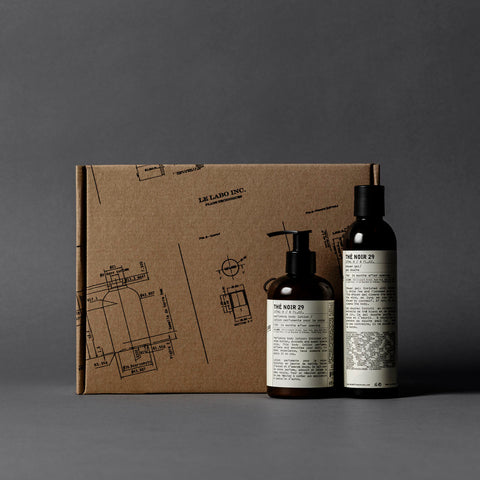Le Labo Fragrances THÉ NOIR 29 BODY CARE GIFT SET | perfuming body lotion & shower gel